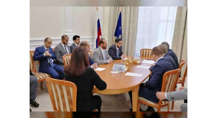 UAE Ambassador meets Moscow City Government Minister