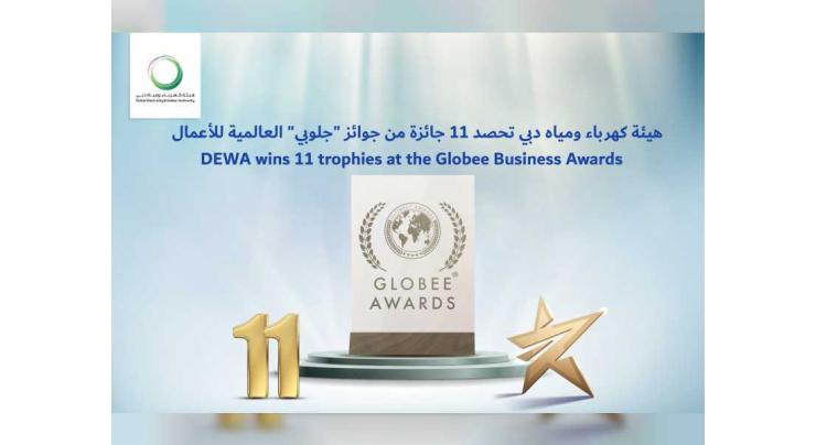 DEWA wins 11 trophies at Globee Business Awards