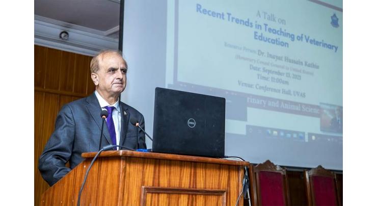 UVAS arranged an awareness lecture on ‘Recent Trends in Veterinary Education’