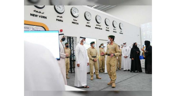 Mansour bin Mohammed visits Expo 2020 Dubai to review safety and security preparations