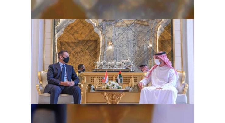 Ajman Crown Prince receives Iraqi Ambassador