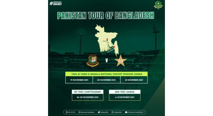 Pakistan men to travel to Bangladesh after five years