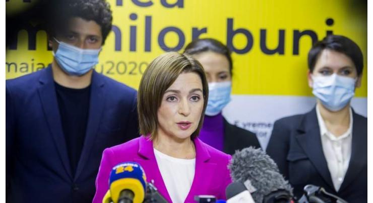 Moldova's Sandu Welcomes $42Mln Grant From Brussels