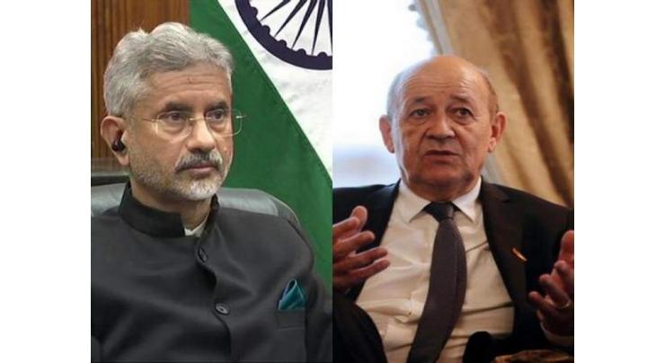 India's Jaishankar Discusses Indo-Pacific Region, Afghanistan With France's Le Drian