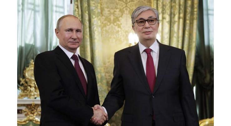 Putin, Tokayev Discuss Work of Recent CSTO, SCO Events - Kremlin