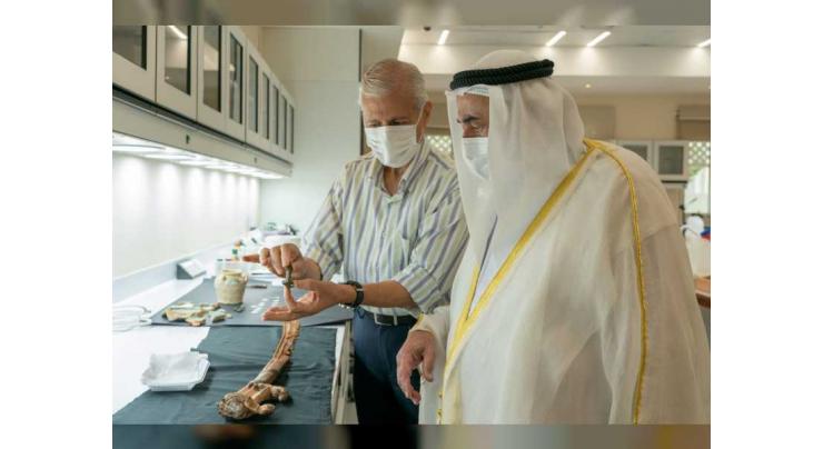 Sharjah Ruler reviews latest archaeological discoveries at SAA