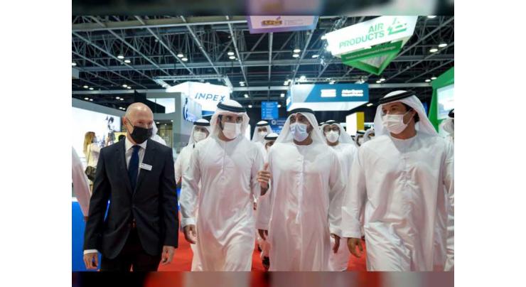 Hamdan bin Mohammed opens Gastech 2021 Exhibition and Conference