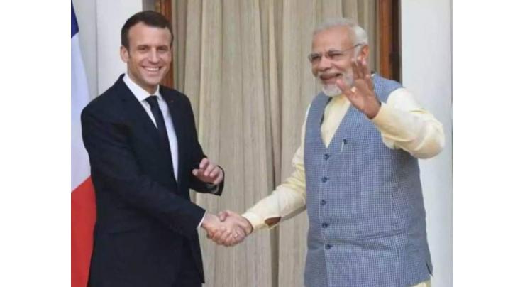 Macron, Modi vow to 'act jointly' in Indo-Pacific after subs dispute
