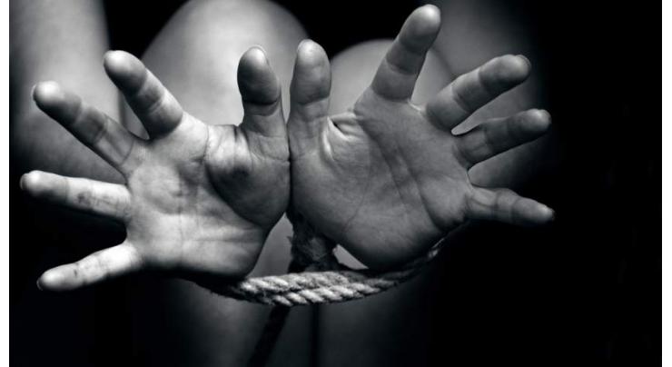 Woman confined in chains by cousins recovered from Nowshera
