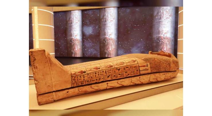 Ancient pharaonic coffin arrives at Egypt pavilion in Expo 2020 Dubai
