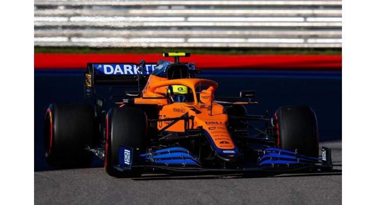 McLaren's Lando Norris takes maiden F1 pole at Russian Grand Prix
