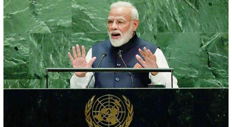 Modi's speech at UN glaring contradiction to India's abuses in IIOJK
