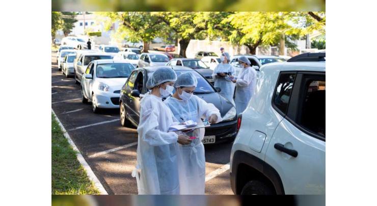 Brazil reports over 15,000 new coronavirus cases