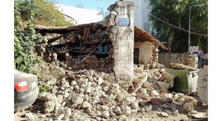 One dead in quake on Greek island of Crete: public TV
