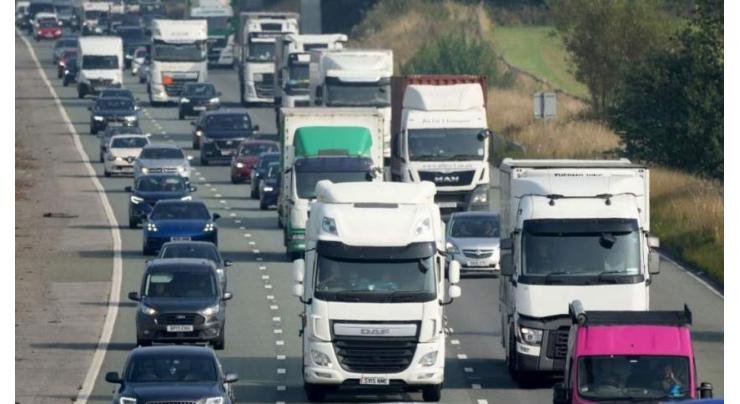 UK to issue 5,000 temporary visas to tackle truck driver shortage
