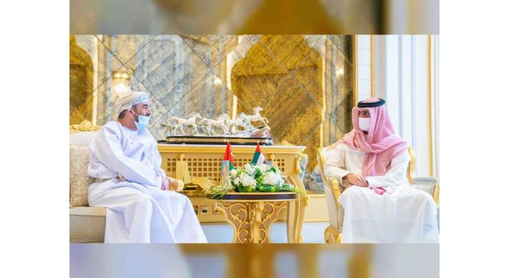 Ajman Crown Prince receives Omani Ambassador