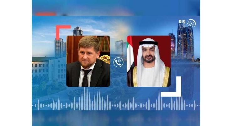 Mohamed bin Zayed congratulates Chechen President on his re-election