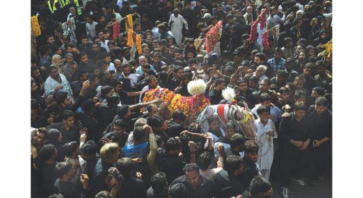 30 processions, 56 Majalis to be held in Bahawalpur till 28
