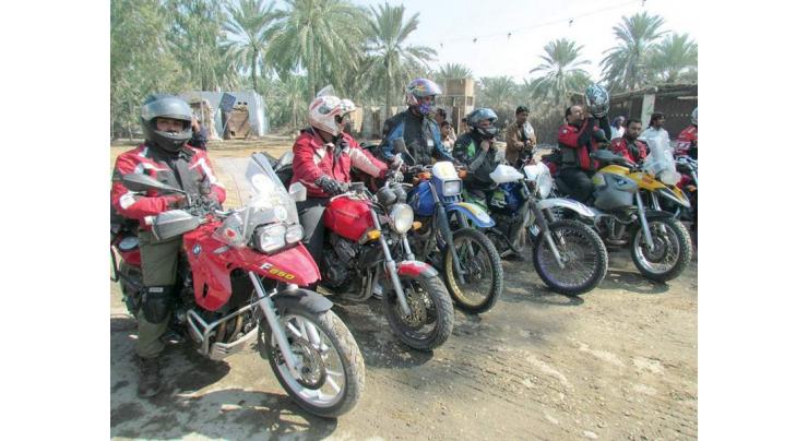 World Tourism Day: 30 clubs  from across country participate in motorbike rally

