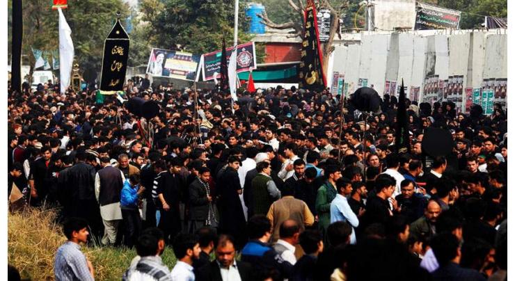 Chehlum of Hazrat Imam Hussain (RA) being observed with due solemnity