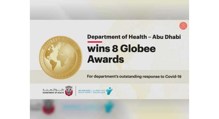 Abu Dhabi&#039;s Department of Health, Public Health Centre win 8 Globee Business Awards