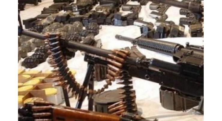 ANF recovers a huge number of weapons on Hazara expressway
