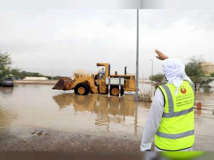 بلدية مدينة العين تنهي استعداداتها لموسم الأمطار