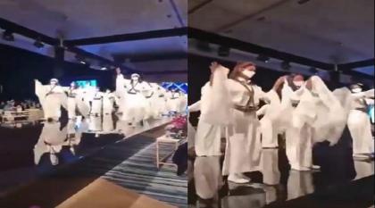 شاھد : رقص فتیات سعودیات احتفالا بالیوم الوطني للمملکة