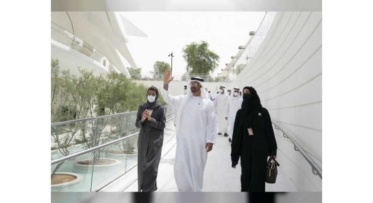 Mohamed bin Zayed visits UAE Pavilion at Expo 2020 Dubai