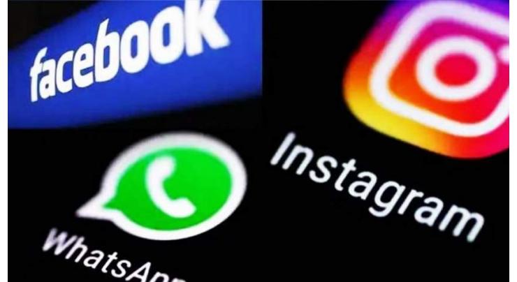 Facebook, Instagram, WhatsApp hit by outage: tracker
