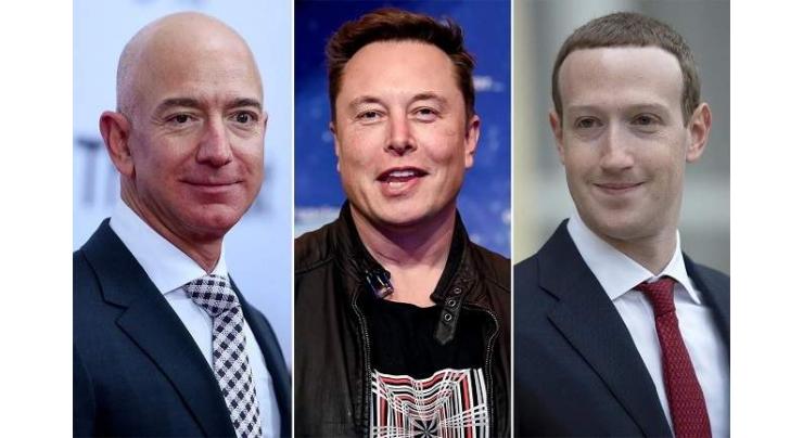 Wealthiest Americans Grew 40% Wealthier in 2020, Jeff Bezos Tops List - Reports