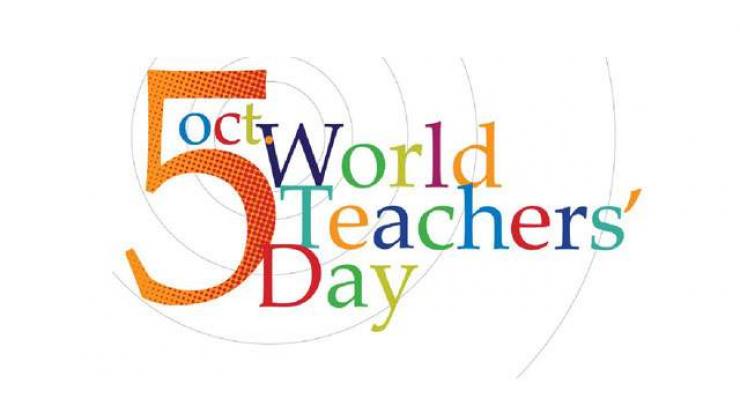 Teachers' role highlighted on Int'l Teacher Day
