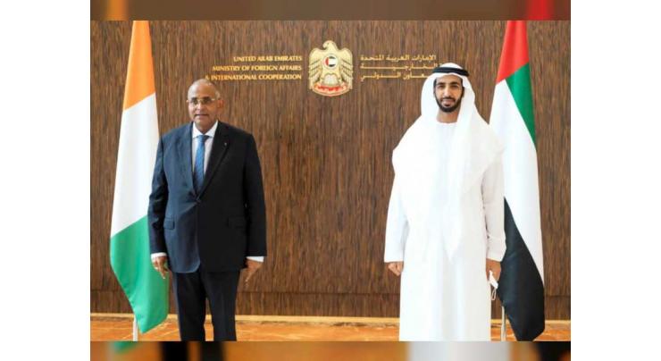 Shakhbout bin Nahyan receives Ivory Coast&#039;s PM