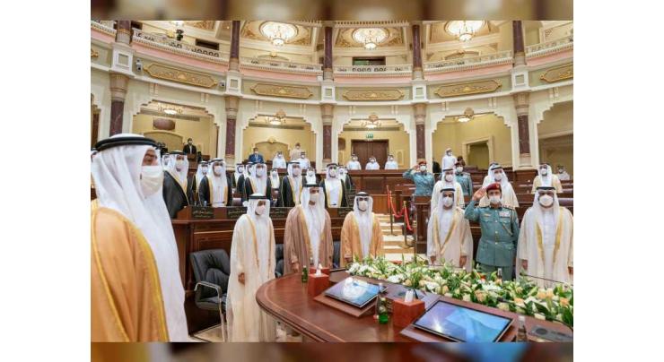 Sharjah Crown Prince opens SCC session of 10th legislative term