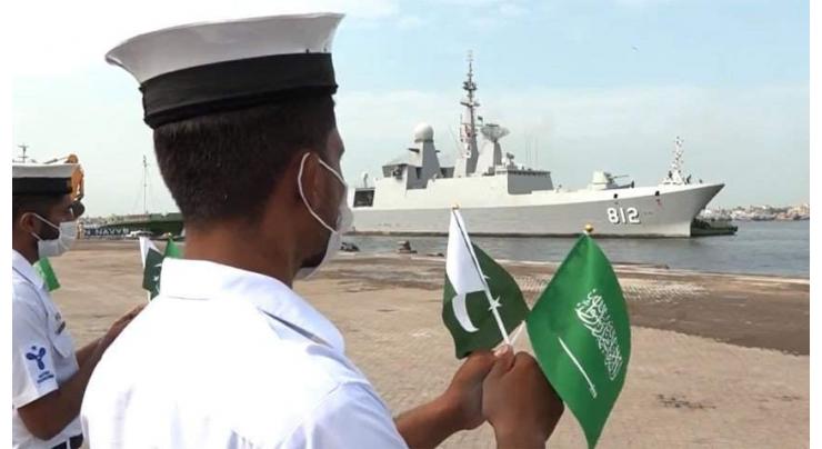 Pakistan Navy, Royal Saudi Naval Forces conduct live weapon firing during Exercise NASEEM AL BAHR XIII
