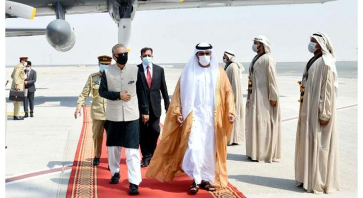 President Alvi visits Dubai to inaugurate Pakistan Pavilion at Dubai Expo 2020