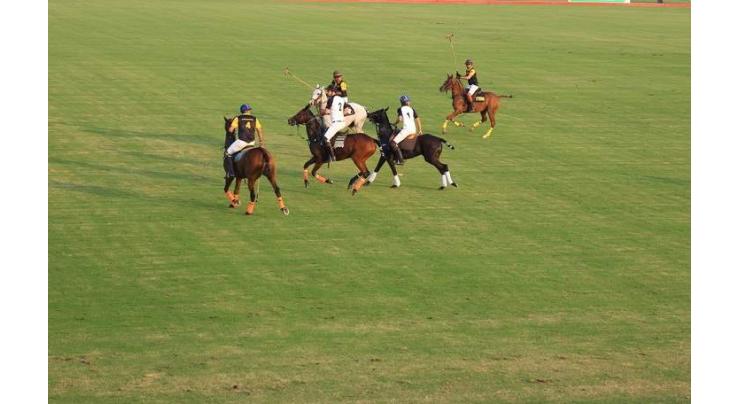 Gobi's Paints Polo Day 1 play
