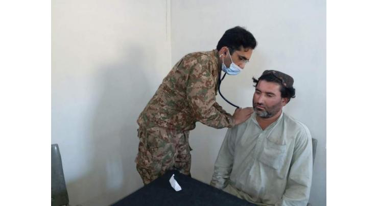 Pakistan Army provides medical treatment to over 685 patients of Turrki village
