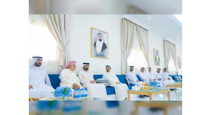 Ajman Ruler visits Ameen Al Shurafa Hall