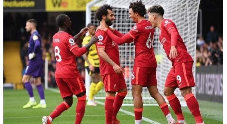 Salah scores stunner, Firmino hits treble in Liverpool rout
