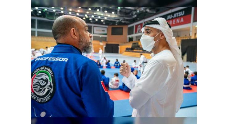 Khalid bin Mohamed bin Zayed&#039;s visit to UAE Jiu-Jitsu National Team training camp lauded