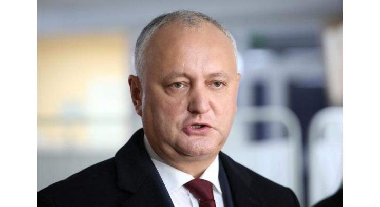 Ex-President Dodon Plans to Head New Moldovan-Russian Union of Business People