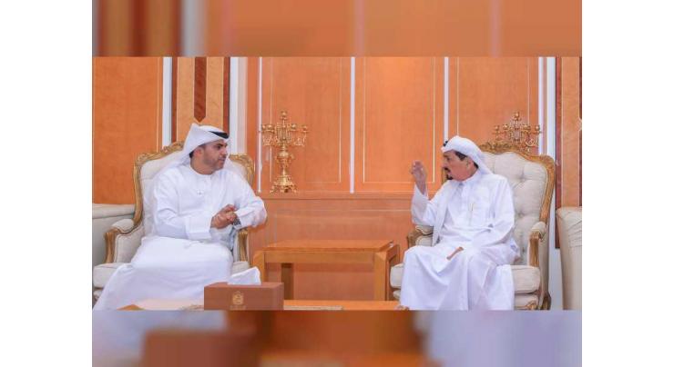 Humaid Al Nuaimi briefed on future programmes, projects, strategy of Ministry of Justice