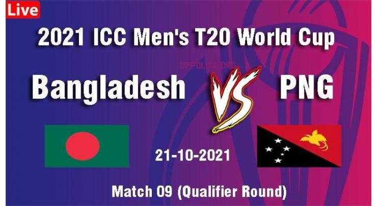 T20 World Cup 2021 Match 09 Bangladesh Vs. Papua New Guinea (PNG), Live Score, History, Who Will Win