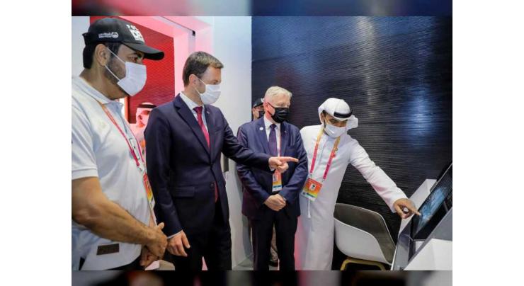 Slovak Prime Minister visits Dubai Smart Police Station at Expo