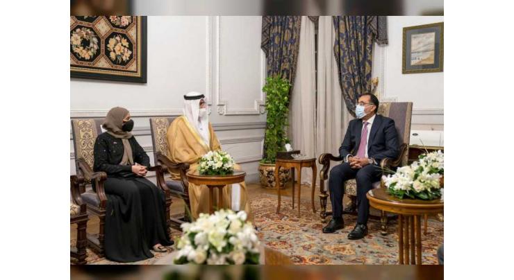 Egyptian Prime Minister receives UAE Minister of Cabinet Affairs