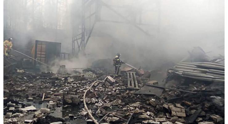 15 dead after fire at Russian explosives factory: authorities

