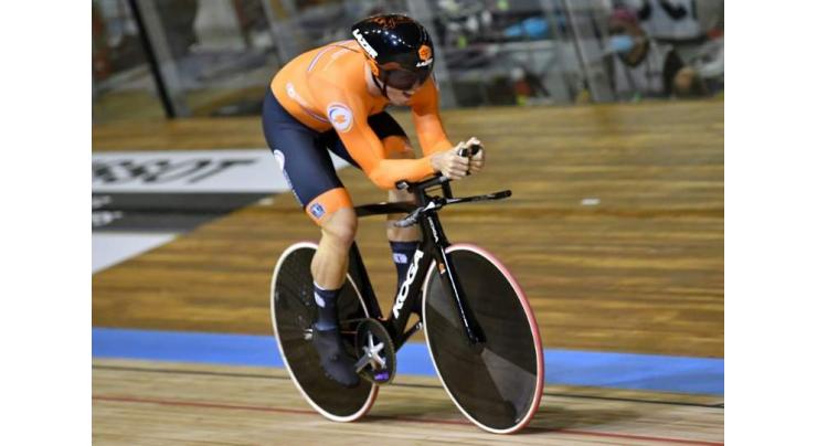 France's Thomas wins world track cycling points race
