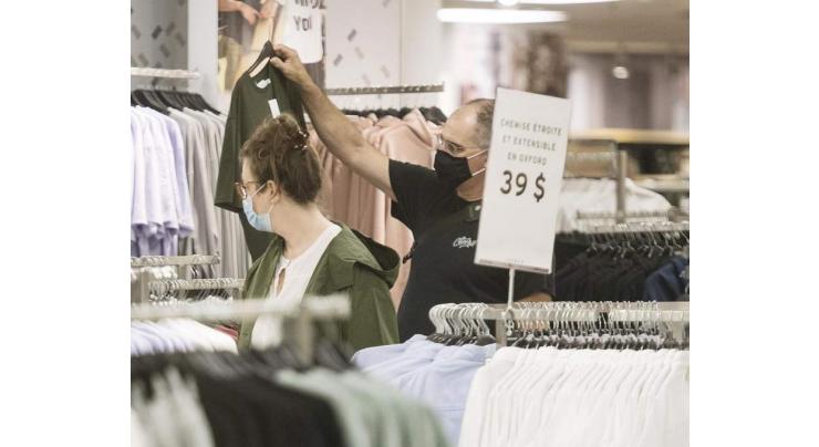 Canada's retail sales up in August
