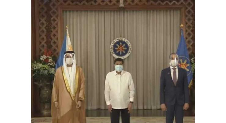 Philippines President receives UAE Ambassador&#039;s credentials